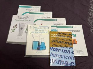 Lote de libros 1º TFP