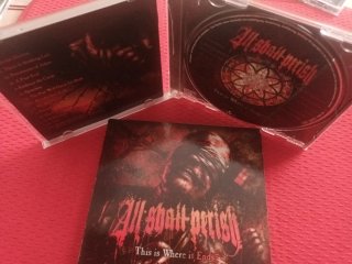 CD All Shall Perish This is Where It Ends