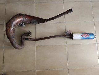Tubo escape Zen 50cc Derbi Senda R