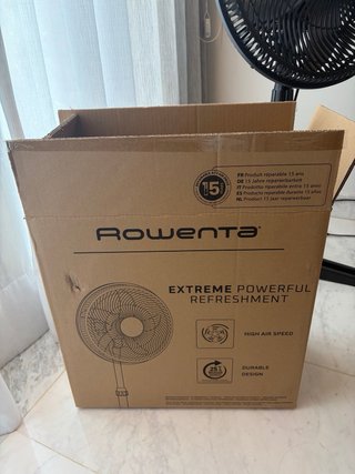 Ventilador Rowenta Negro