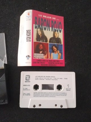 Casete Lo Mejor de Barón Rojo
