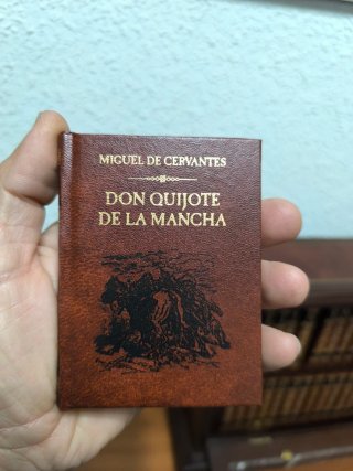 Colección mini libros Don Quijote de la Mancha