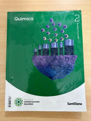 Libro de quimica 2°bachillerato de ciencias