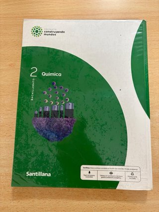 Libro de quimica 2°bachillerato de ciencias