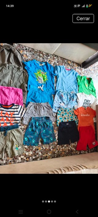 Lote Ropa Niño Verano