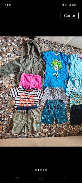 Lote Ropa Niño Verano