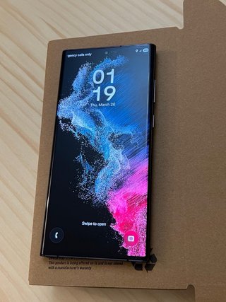 Samsung Galaxy S22 ultra 5G 128GB snapdragon