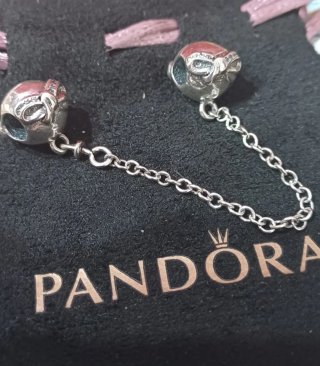 Pandora Catena di Sicurezza Argento