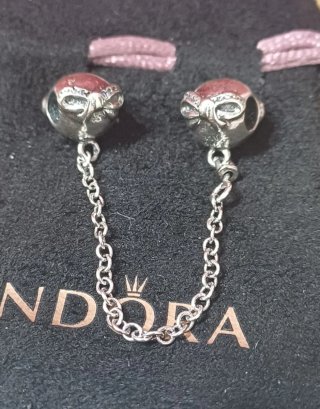 Pandora Catena di Sicurezza Argento