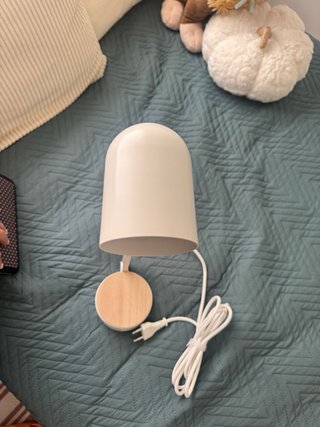Lámpara LED Flexo USB-C Madera