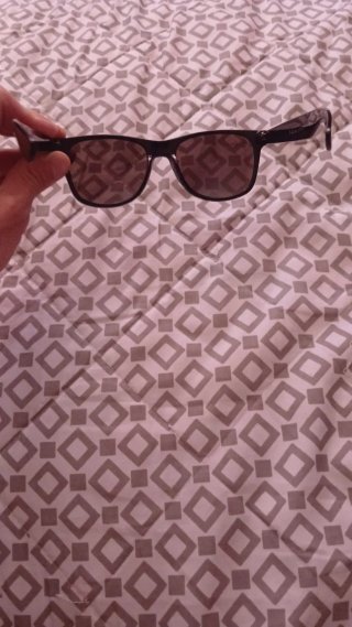 Occhiali da sole Ray-Ban blu elettrico