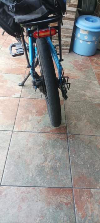 Bicicleta Eléctrica Plegable Torra2 Azul