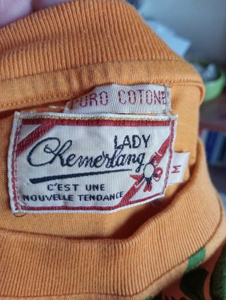 T-shirt Lady Chemerlang vintage tropical