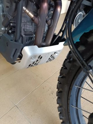 CFMOTO MT Adventure Moto Azul/Blanco