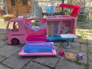 Camper Barbie Giocattolo Ottime Condizioni