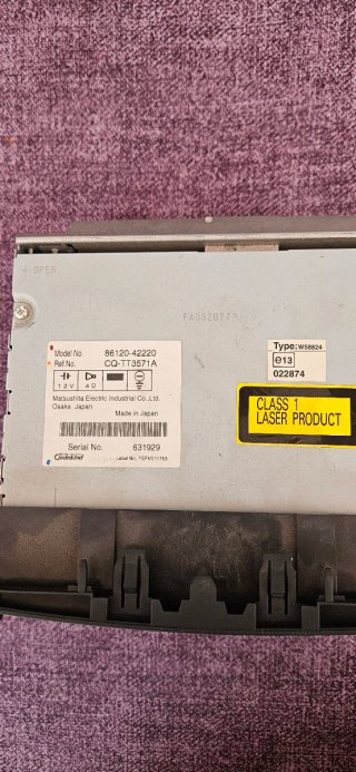 Radio original toyota rav4 2006 a 2012