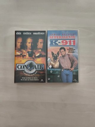 Pack 4 Películas VHS: La Teniente O'Neil, Con Air,