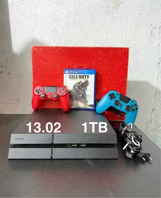 PS4 fat CUH-1216B 1TB 13.02