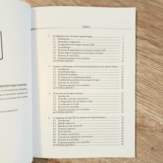 Enseñanza de una segunda lengua. Manual práctico.