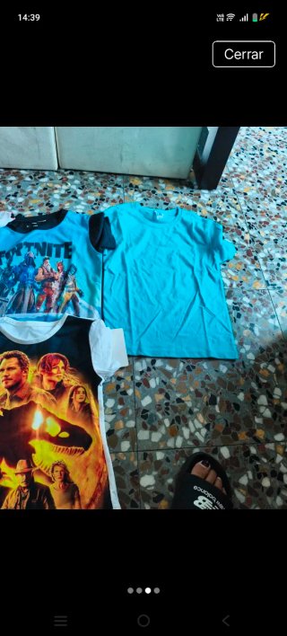 Lote Ropa Niño: Camisetas y Pantalón Corto