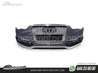 PARAGOLPES DELANTERO PARA AUDI A5 LOOK RS5 CROMO CON SRA/PDC