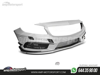 PARAGOLPES DELANTERO PARA MERCEDES CLASE A W176 LOOK AMG CON PDC/SRA