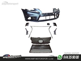 PARAGOLPES DELANTERO PARA LEXUS IS LOOK F SPORT CON PDC/SRA 2014--