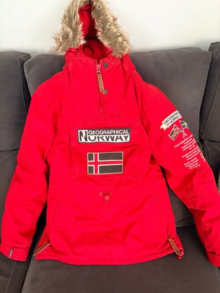 Chaqueta Geographical Norway Roja Invierno