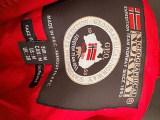 Chaqueta Geographical Norway Roja Invierno
