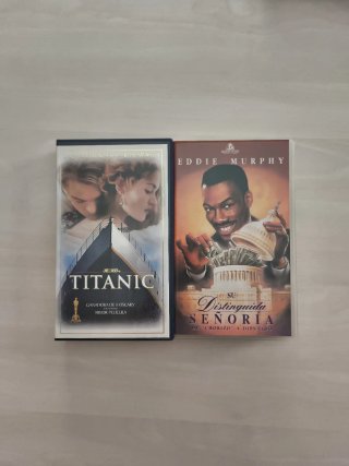 Pack 4 Películas VHS: Cadena Perpetua, Striptease,