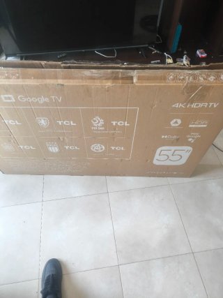 Televisión TCL 55 Negra