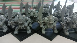 Figuras Orcos Warhammer Altaya