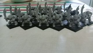 Figuras Orcos Warhammer Altaya