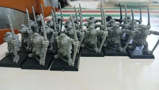 Figuras Orcos Warhammer Altaya