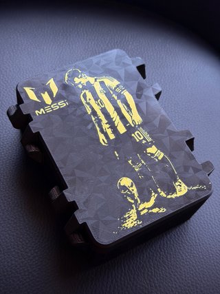 Caja Cromos Panini Messi