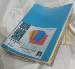 Exacompta Bolsa com 1 aba Rocks Pacote de 50