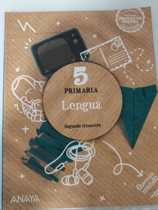Libros de lengua 5 quinto primaria ANAYA