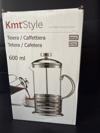 Cafetera de émbolo 600 ml