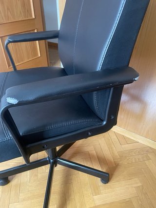 Silla de escritorio Ikea Millberget Negra