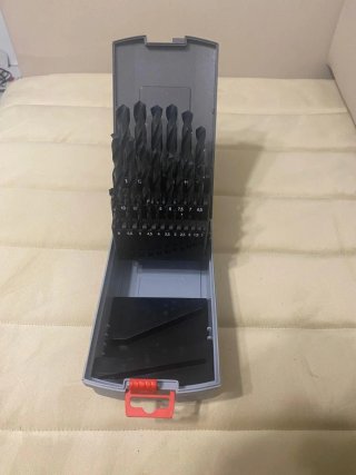 Brocas HSS Metálicas (25 piezas)