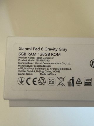 Xiaomi Pad 6 128GB, PARI AL NUOVO
