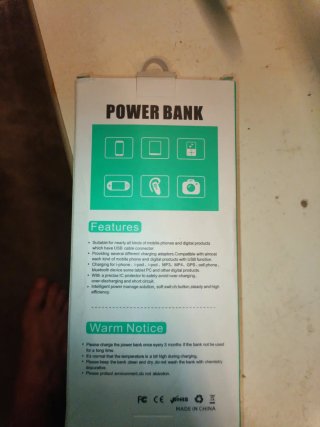 Batería Power Bank 40W Nueva