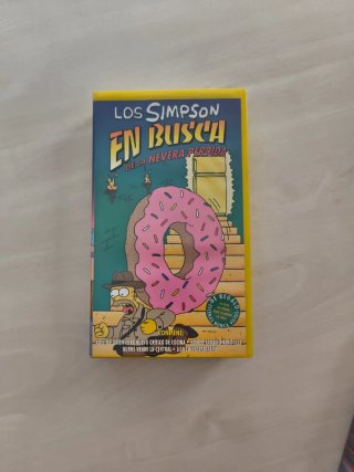 Pack 3 Cintas VHS: La Cenicienta, Los Simpson, Tit
