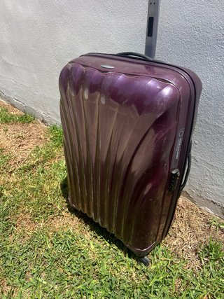 Maleta Samsonite Cosmolite Spinner grande morada