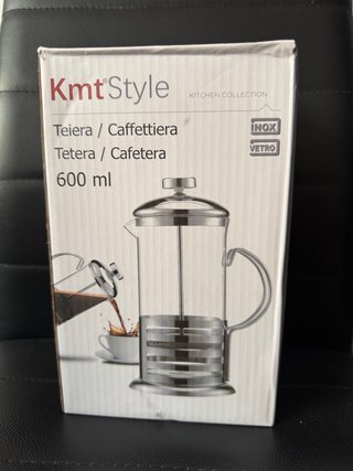 Cafetera de émbolo 600 ml