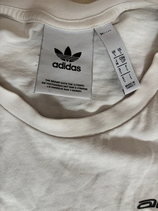 Camiseta Adidas Original Blanca