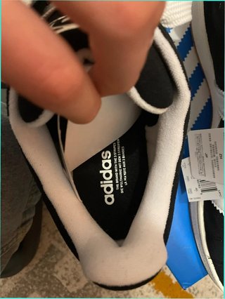 Adidas Campus 36.5 Negro Gamuza Auténtico