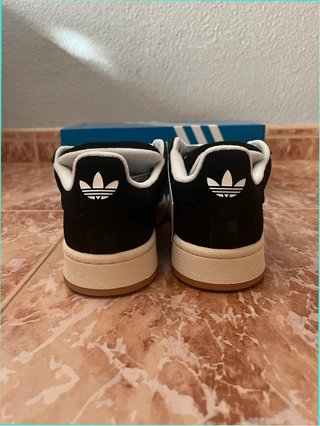 Adidas Campus Negro 42.5 Goma Gamuza