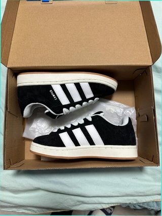 Adidas Campus 43 Gamuza Negro Unisex