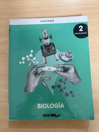 Libro de biología 2°bachillerato